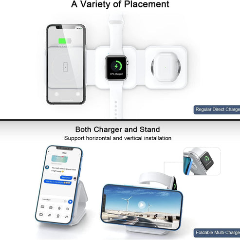 3-in-1 Wireless Charging Pad