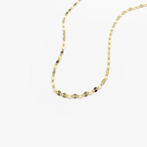 Women's Delicate Lip Chain Necklace