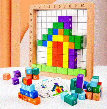 Multiplication Wooden Board Game